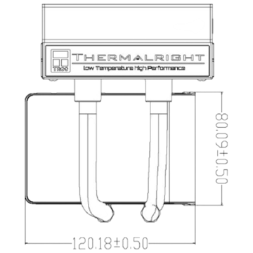 Система жидкостного охлаждения для процессора Thermalright Wonder Vision 360 Turbo ARGB White (TRWV360TAW)
