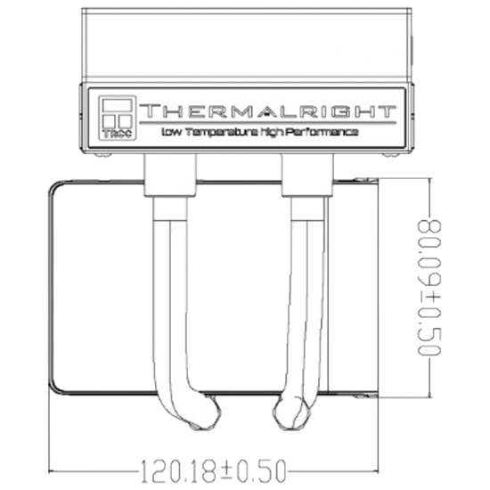 Система жидкостного охлаждения для процессора Thermalright Wonder Vision 360 Turbo ARGB White (TRWV360TAW)