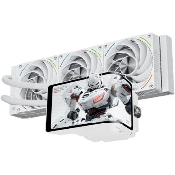 Система жидкостного охлаждения для процессора Thermalright Wonder Vision 360 Turbo ARGB White (TRWV360TAW)