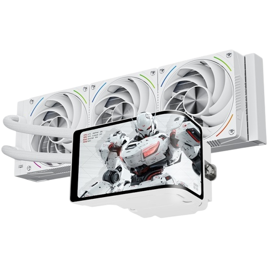 Система жидкостного охлаждения для процессора Thermalright Wonder Vision 360 Turbo ARGB White (TRWV360TAW)