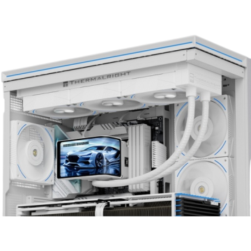 Система жидкостного охлаждения для процессора Thermalright Wonder Vision 360 Turbo ARGB White (TRWV360TAW)