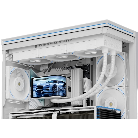 Система жидкостного охлаждения для процессора Thermalright Wonder Vision 360 Turbo ARGB White (TRWV360TAW)