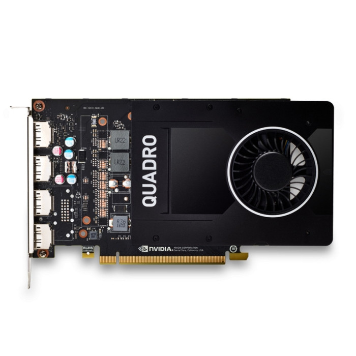 Видеокарта NVIDIA (VCQP2000-SB) GeForce Quadro P2000 5GB