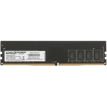 Оперативная память 4 Gb 3200 MHz AMD R9 GAMERS SERIES Black (R944G3206U2S-UO)