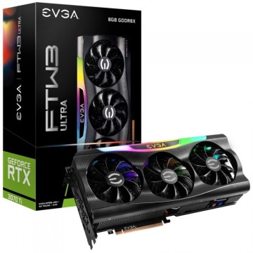 Видеокарта EVGA (08G-P5-3797-KL) GeForce RTX 3070 Ti 8GB FTW3 ULTRA GAMING