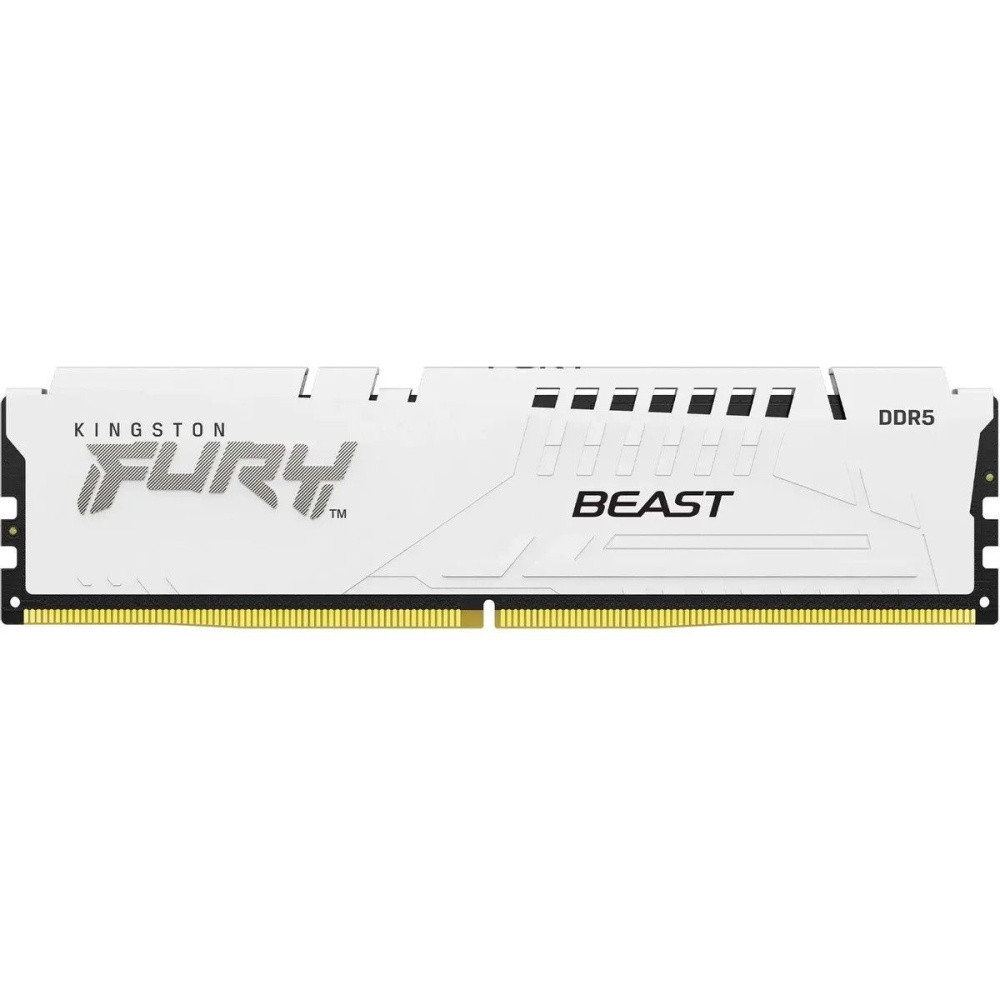 Оперативная память 16 Gb 6400 MHz Kingston FURY Beast White (KF564C32BWE-16)