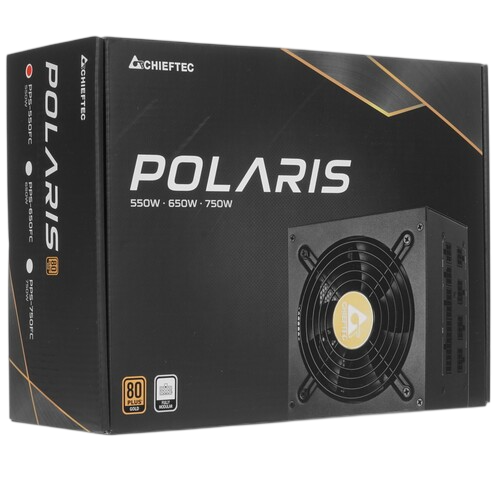 Блок питания Chieftec 550W POLARIS (PPS-550FC)