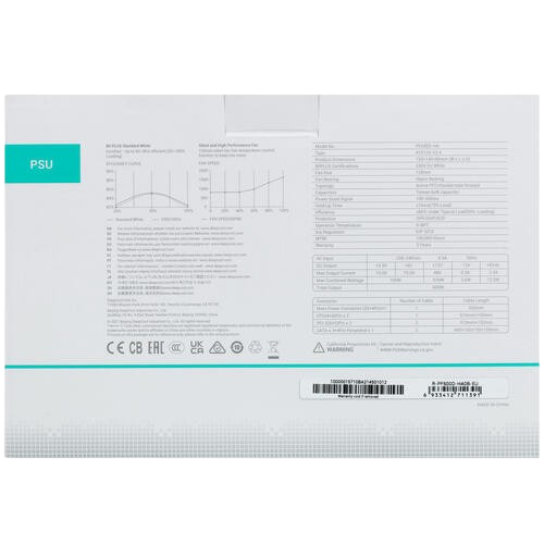 Блок питания Deepcool 600W PF600 (R-PF600D-HA0B-WDEU)