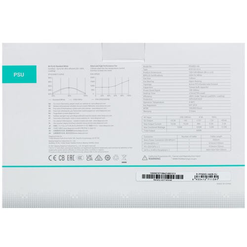 Блок питания Deepcool 600W PF600 R-PF600D-HA0B-WDEU