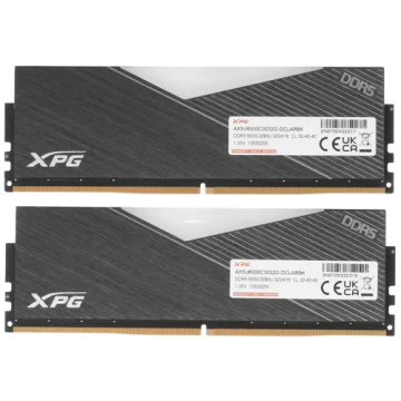 Оперативная память 64 Gb 6000 MHz ADATA XPG LANCER RGB Black (AX5U6000C3032G-DCLARBK)
