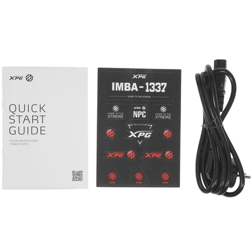 Блок питания ADATA XPG 650W PYLON (PYLON650B-BKCEU)