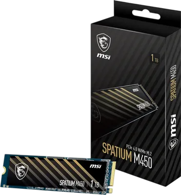 Твердотельный накопитель MSI 1000 Gb SPATIUM M450 (S78-440L980-P83)