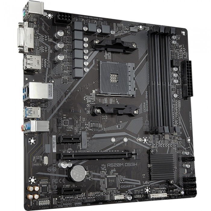 Материнская плата Gigabyte A520M DS3H