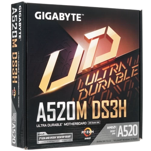 Материнская плата Gigabyte A520M DS3H