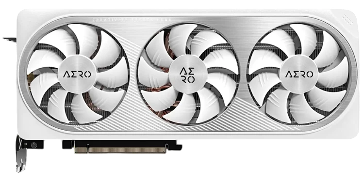 Видеокарта Gigabyte (GV-N407TSAERO OC-16GD) GeForce RTX 4070 Ti SUPER 16GB AERO OC