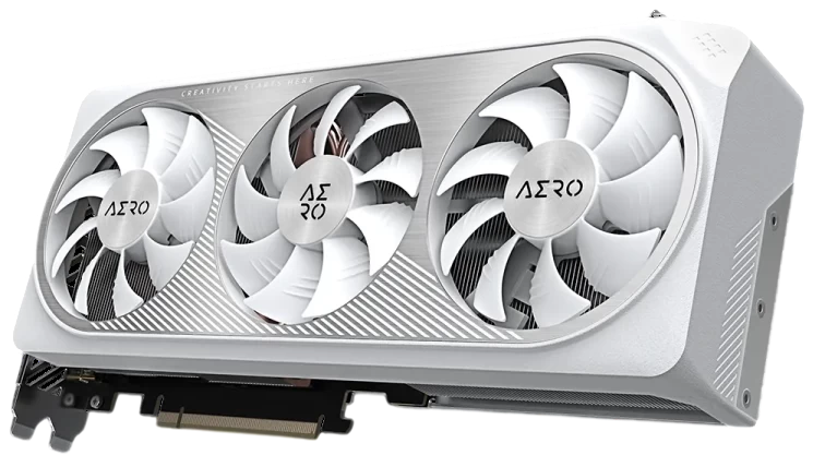 Видеокарта Gigabyte (GV-N407TSAERO OC-16GD) GeForce RTX 4070 Ti SUPER 16GB AERO OC