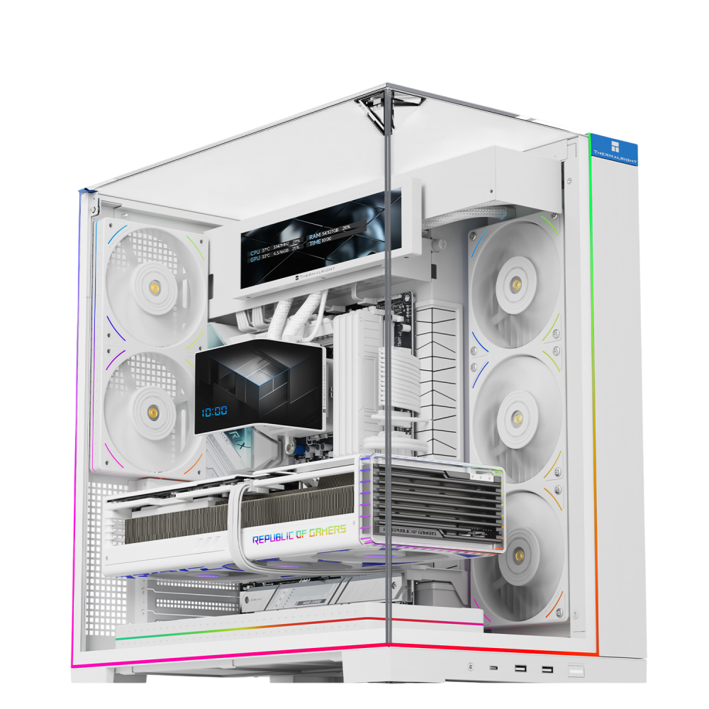 Компьютерный корпус Thermalright TR-A70 FAN5-C White (TRA70F5CW)