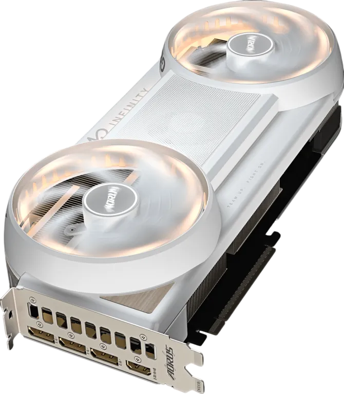 Видеокарта Gigabyte (GV-N5080AORUS IF WD-16GD) GeForce RTX 5080 16GB AORUS INFINITY WOOD