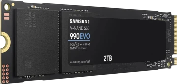 Твердотельный накопитель Samsung 2000 Gb 990 EVO (MZ-V9V2T0BW)