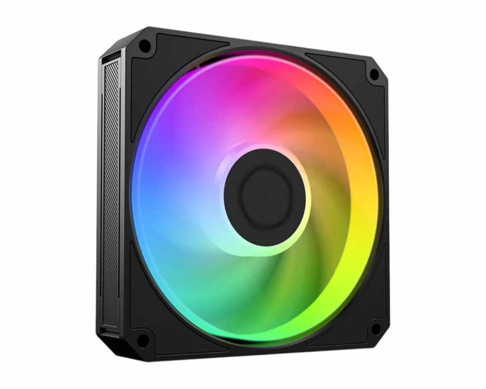 Вентилятор для корпуса ID-COOLING AM-120-ARGB-K Black BOX