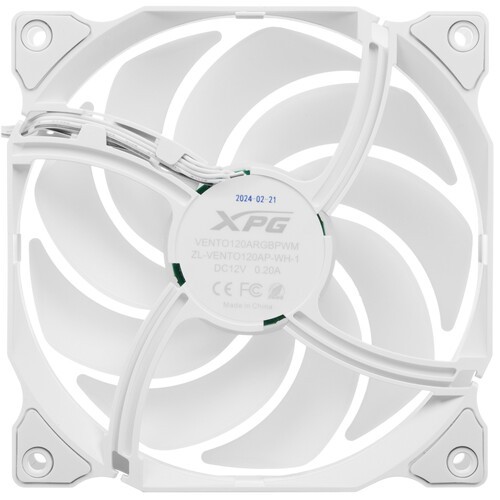 Вентилятор для корпуса ADATA XPG VENTO120ARGBPWM-WHCWW