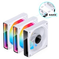Комплект вентиляторов для корпуса JONSBO ZK-120WR (3 in 1) Reverse ARGB White