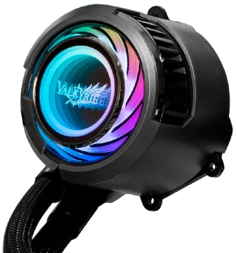 Система жидкостного охлаждения для процессора Valkyrie Jarn 280 ARGB Black (HW C280)