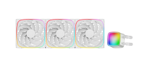 Система жидкостного охлаждения для процессора Geometric Future Eskimo Pro 420 ARGB White (1C253W0421000)
