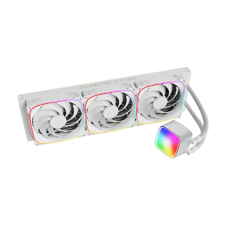 Система жидкостного охлаждения для процессора Geometric Future Eskimo Pro 420 ARGB White (1C253W0421000)