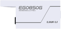 Блок питания Lian Li 850W EG0850G White (G9P.EG0850G.W000.RU) 16 Pin (PCIe 5.0 Connector Cable Details)