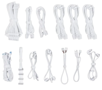 Блок питания Lian Li 850W EG0850G White (G9P.EG0850G.W000.RU) 16 Pin (PCIe 5.0 Connector Cable Details)