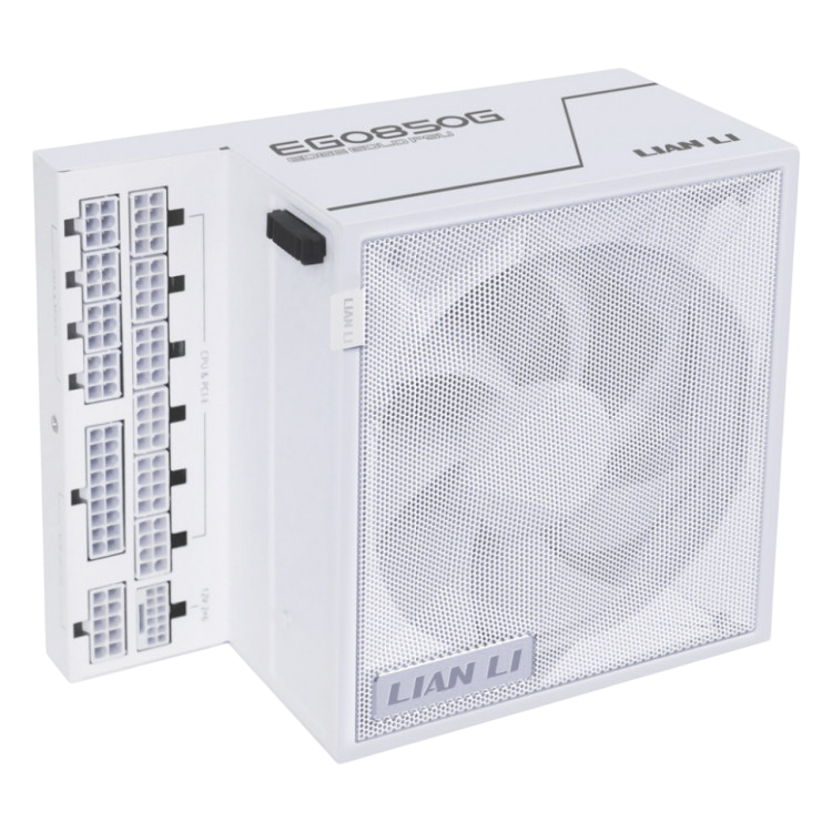 Блок питания Lian Li 850W EG0850G White (G9P.EG0850G.W000.RU) 16 Pin (PCIe 5.0 Connector Cable Details)