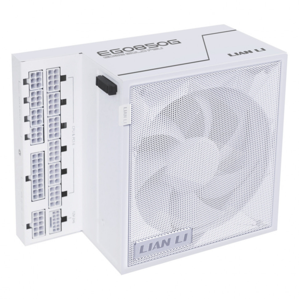 Блок питания Lian Li 850W EG0850G White (G9P.EG0850G.W000.RU) 16 Pin (PCIe 5.0 Connector Cable Details)