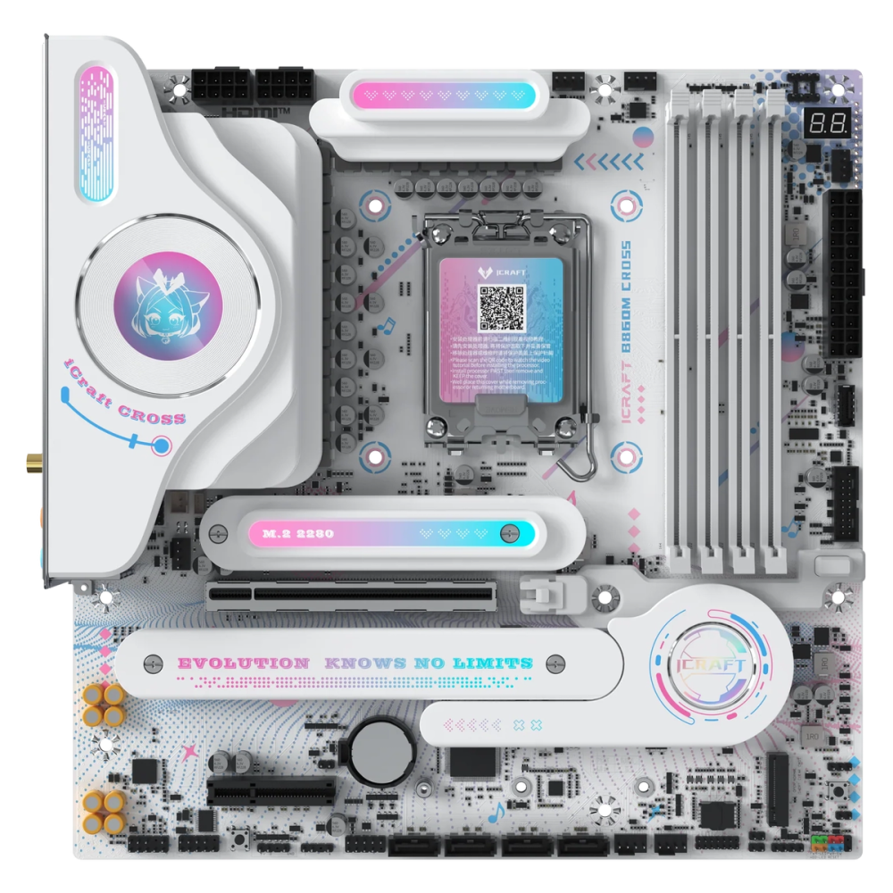Материнская плата MaxSun MS-iCraft B860M CROSS (6940709661192)