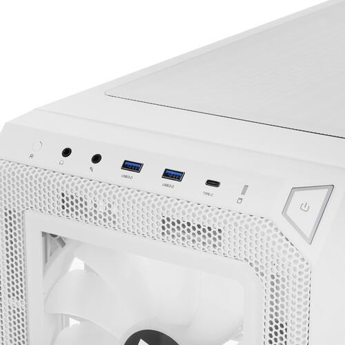 Компьютерный корпус Thermaltake VIEW 300 MX ARGB Snow CA-1P6-00M6WN-00