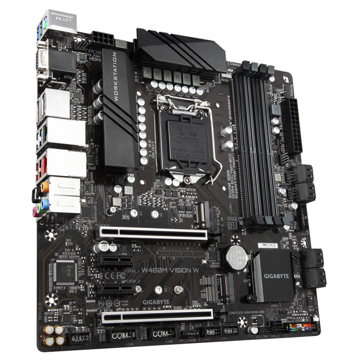 Материнская плата GIGABYTE W480M VISION W