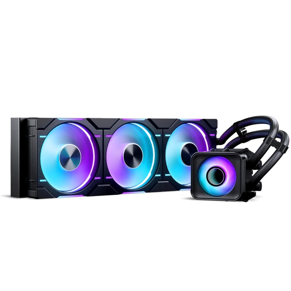 Система жидкостного охлаждения для процессора Phanteks Glacier One 360D30 X2 ARGB Black (PH-GO360D30_DBK02)