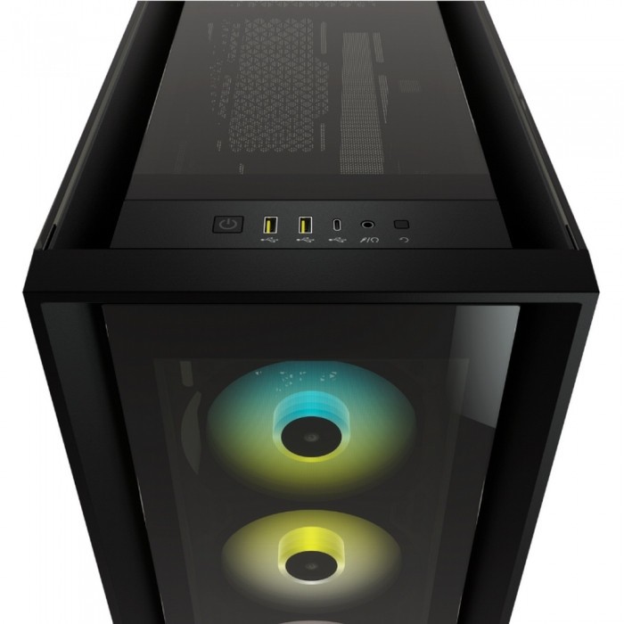 Компьютерный корпус Corsair iCUE 5000X RGB TG Black CC-9011212-WW