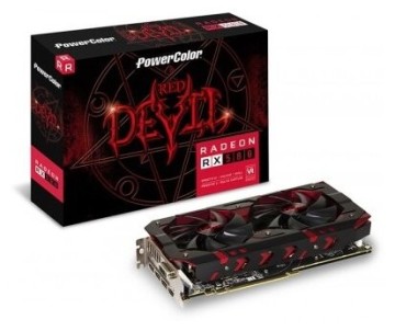 Видеокарта PowerColor (AXRX 580 8GBD5-3DH/OC) Radeon RX 580 8Gb DDR5 PowerColor