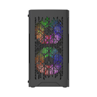 Компьютерный корпус Powercase Mistral Micro D3B ARGB V2 Black (CMMDB-A3-V2)