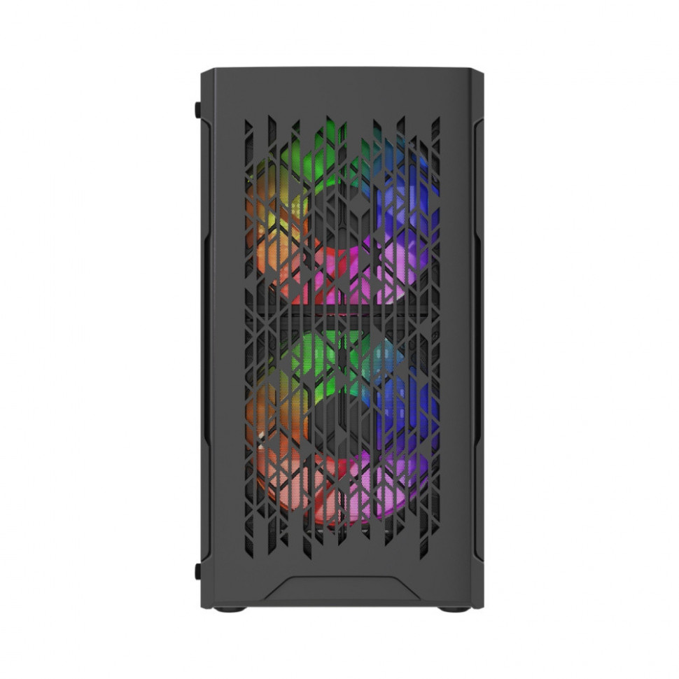 Компьютерный корпус Powercase Mistral Micro D3B ARGB V2 Black (CMMDB-A3-V2)