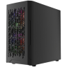 Компьютерный корпус Powercase Mistral Micro D3B ARGB V2 Black (CMMDB-A3-V2)