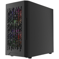 Компьютерный корпус Powercase Mistral Micro D3B ARGB V2 Black (CMMDB-A3-V2)