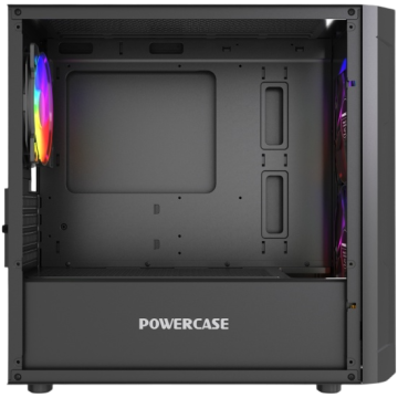 Компьютерный корпус Powercase Mistral Micro D3B ARGB V2 Black (CMMDB-A3-V2)