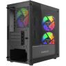 Компьютерный корпус Powercase Mistral Micro D3B ARGB V2 Black (CMMDB-A3-V2)