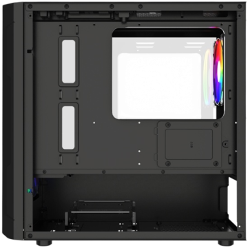 Компьютерный корпус Powercase Mistral Micro D3B ARGB V2 Black (CMMDB-A3-V2)