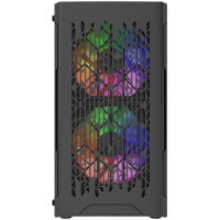 Компьютерный корпус Powercase Mistral Micro D3B ARGB V2 Black (CMMDB-A3-V2)