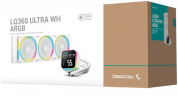 Система жидкостного охлаждения для процессора Deepcool LQ360 ULTRA WH ARGB White