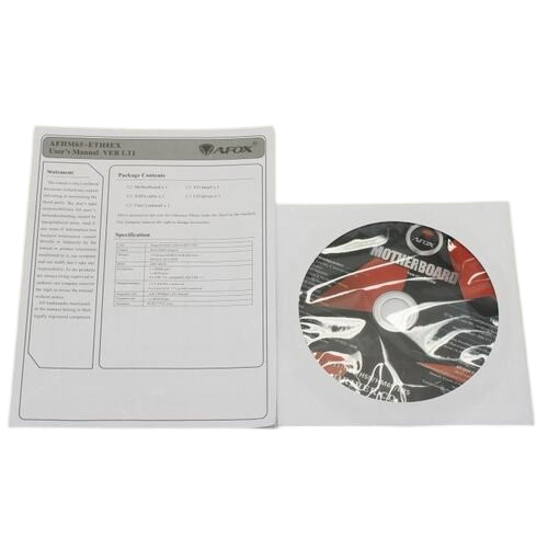 Материнская плата AFox	(AFHM65-ETH8EX)