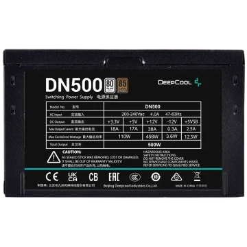 Блок питания Deepcool 500W DN500 (DP-80-DN500RU-BE)